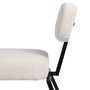 BigBuy Home Chaise Blanc Noir 58 x 59 x 71 cm