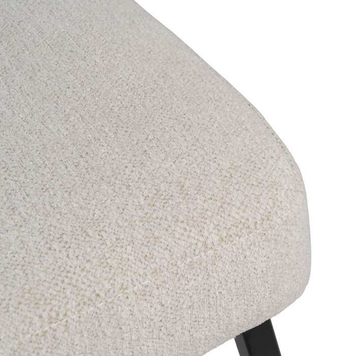 BigBuy Home Chaise Blanc Noir 58 x 59 x 71 cm