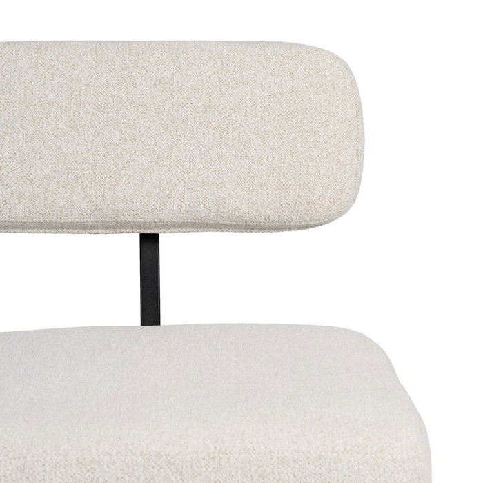 BigBuy Home Chaise Blanc Noir 58 x 59 x 71 cm