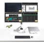 Startech Thunderbolt 4 Station d'accueil 15-en-1, 2x HDMI, 2x DisplayPort, 7x USB, Ethernet 2.5G, Charge 98W, 4 écrans 4K/8K