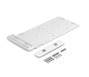 Logitech Compute Mount - Support de fixation pour PC miniaturisés visioconférence (RoomMate, Google Meet, Intel NUC) avec retention de câbles USB, HDMI