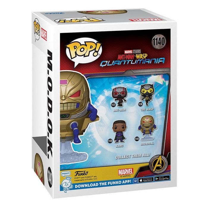 Funko Pop Marvel Ant-Man et la Guêpe : Quantumania - M.O.D.O.K. 70493 Funko Pop Marvel Ant-Man et la Guêpe : Quantumania - M.O.D.O.K. 70493