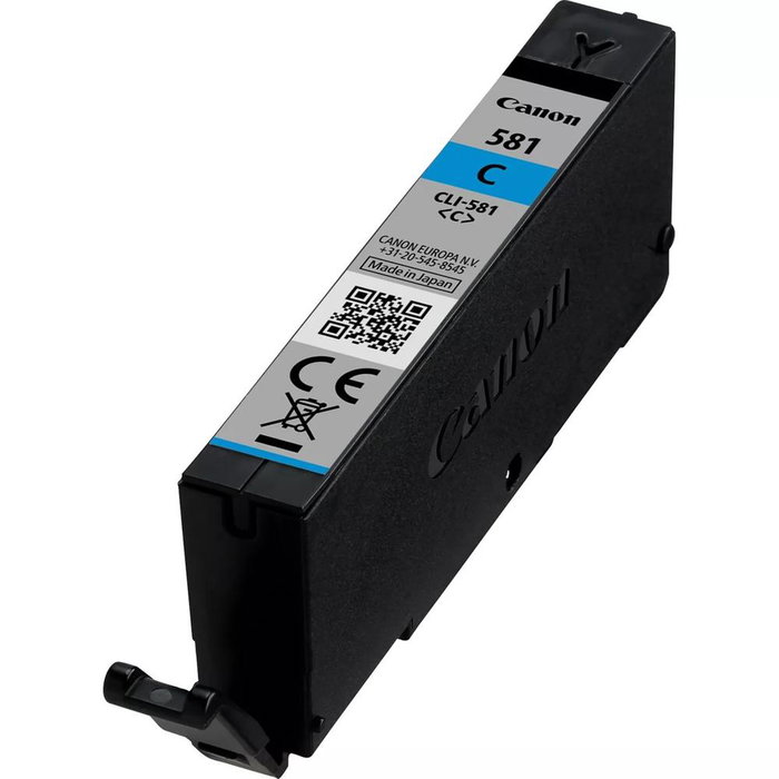 Canon PGI-580 PGBK + CLI-581 Multipack 5 Cartouches d'encre Noir, Cyan, Magenta, Jaune, Pigment Noir – Qualité Photo