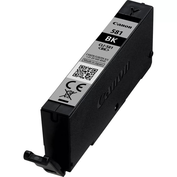 Canon PGI-580 PGBK + CLI-581 Multipack 5 Cartouches d'encre Noir, Cyan, Magenta, Jaune, Pigment Noir – Qualité Photo