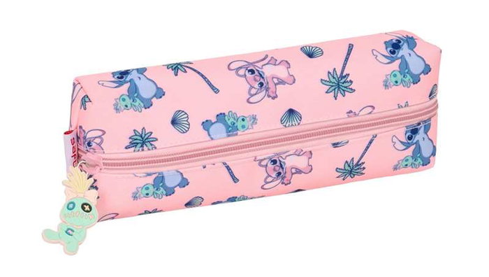 Safta Portatout Rectangulaire avec Elastique 22cm Stitch "Beach" 22 x 4 x 7cm - Boîte de Rangement pour Enfants dès 3 ans Safta Portatout Rectangulaire avec Elastique 22cm Stitch "Beach" 22 x 4 x 7cm - Boîte de Rangement pour Enfants dès 3 ans