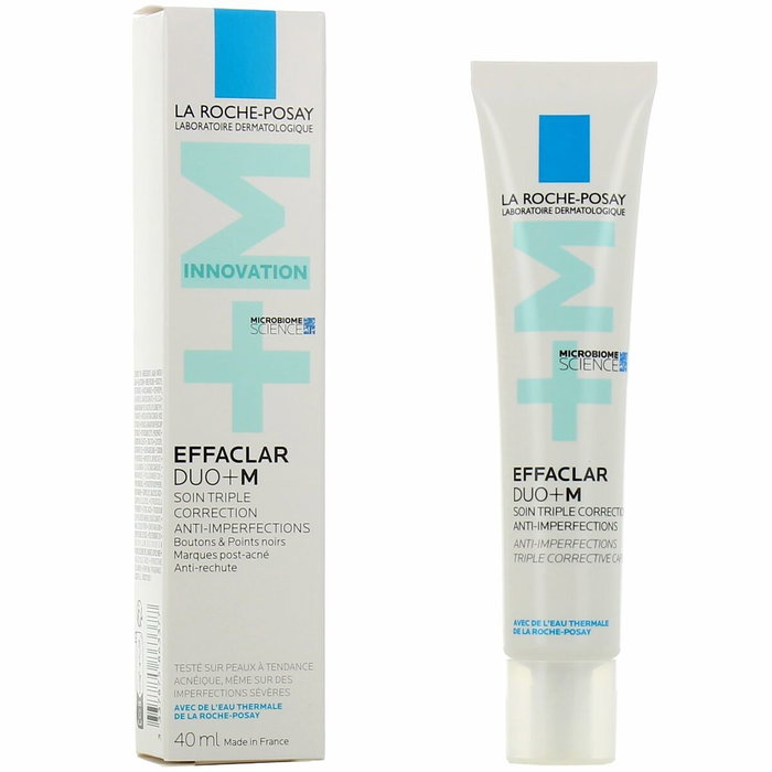 La Roche Posay EFFACLAR DUO+M Soin correcteur visage anti-acné 40 ml La Roche Posay EFFACLAR DUO+M Soin correcteur visage anti-acné 40 ml