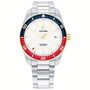Montre Homme Tommy Hilfiger TH85 Blanc Argenté (Ø 40 mm)