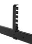 Vivolink Support mural articulé pour écran, Bras moyen VESA 600x400, Inclinaison et rotation, Capacité 50 kg, Aluminium noir