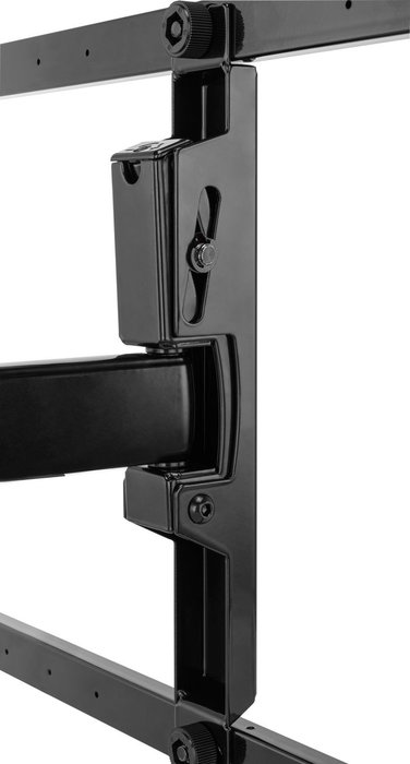 Vivolink Support mural articulé pour écran, Bras moyen VESA 600x400, Inclinaison et rotation, Capacité 50 kg, Aluminium noir Vivolink Support mural articulé pour écran, Bras moyen VESA 600x400, Inclinaison et rotation, Capacité 50 kg, Aluminium noir