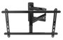 Vivolink Support mural articulé pour écran, Bras moyen VESA 600x400, Inclinaison et rotation, Capacité 50 kg, Aluminium noir