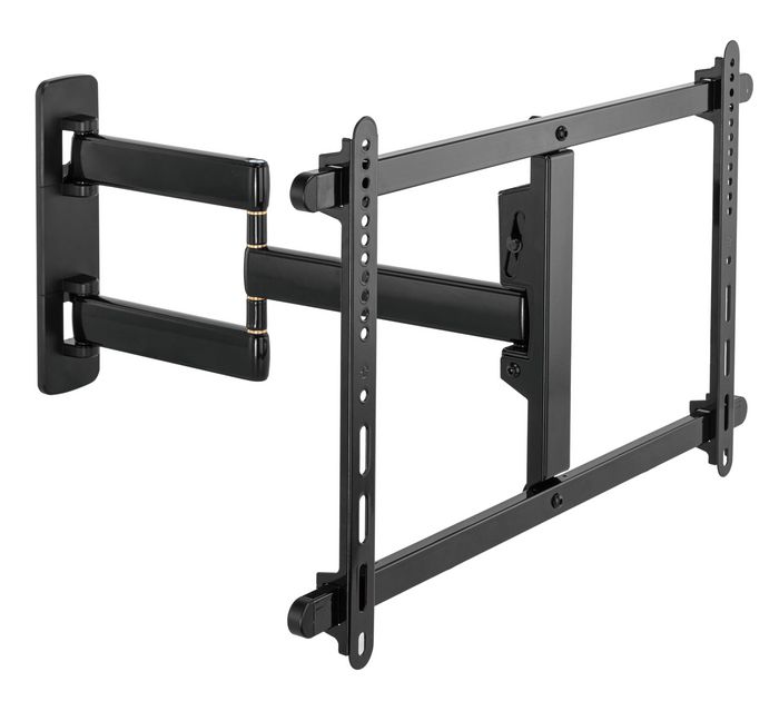 Vivolink Support mural articulé pour écran, Bras moyen VESA 600x400, Inclinaison et rotation, Capacité 50 kg, Aluminium noir Vivolink Support mural articulé pour écran, Bras moyen VESA 600x400, Inclinaison et rotation, Capacité 50 kg, Aluminium noir