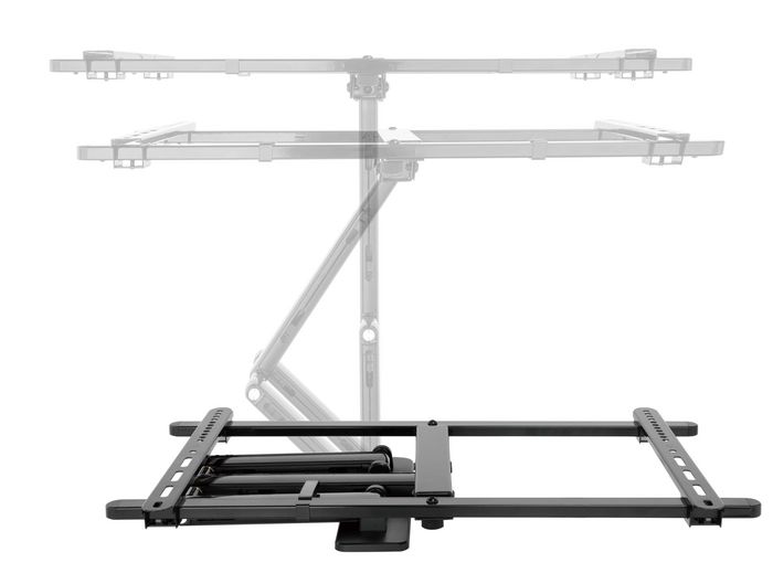 Vivolink Support mural articulé pour écran, Bras moyen VESA 600x400, Inclinaison et rotation, Capacité 50 kg, Aluminium noir Vivolink Support mural articulé pour écran, Bras moyen VESA 600x400, Inclinaison et rotation, Capacité 50 kg, Aluminium noir