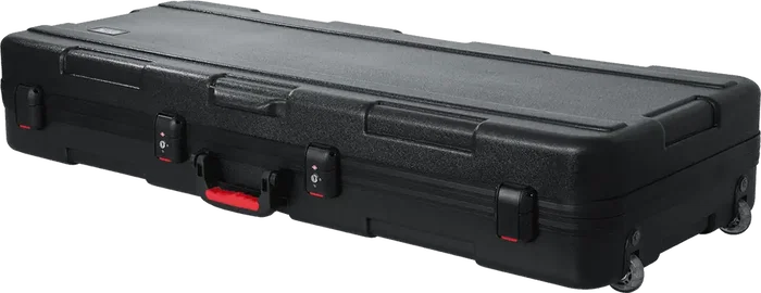 Gator Étui rigide moulé TSA ATA pour clavier 61 notes avec roues - Noir
