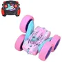 Dickie Toys - Véhicule Radiocommandé Flippy Berry Shaker - Voiture Télécommandée 360° - Rose - 16 cm - Piles Incluses - Jouet Enfant Dès 6 Ans