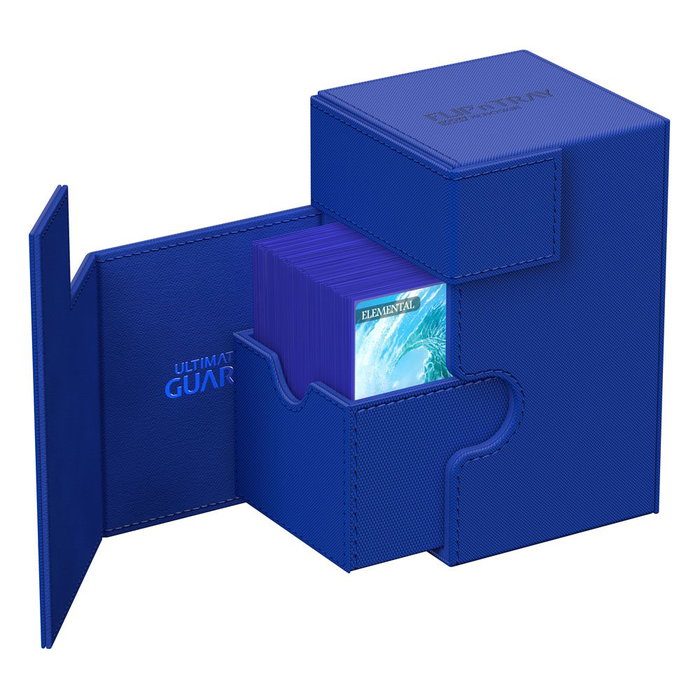Ultimate Guard Flip'n'Tray 100+ Xenoskin - Blue Ultimate Guard Flip'n'Tray 100+ Xenoskin - Blue