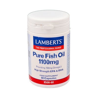 Lamberts Huile de Poisson Pure 1100 mg - 60 Capsules Lamberts Huile de Poisson Pure 1100 mg - 60 Capsules