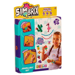 Bizak 64008000 Simbrix Pack Joaillerie Créatif Plus de 750 Pièces pour Créer Colliers et Bracelets