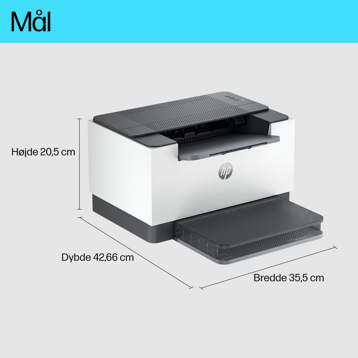 HP M209d LaserJet - Imprimante laser monochrome compacte avec impression recto-verso automatique, jusqu'à 29 ppm, application HP