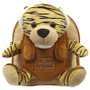 PERLETTI Mochila avec peluche Tigre Joe - Sac à dos enfant 26x21x8cm