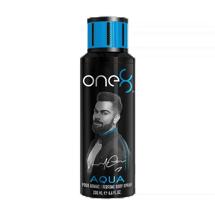 One 8 Aqua Spray parfumé pour hommes 200 ml One 8 Aqua Spray parfumé pour hommes 200 ml
