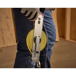 Stanley 1-34-477 Mètre Ruban Mabolon Master II, 30 m x 12,7 mm, Ruban Acier, Classe II, Poignée Ergonomique, Fabrication Française