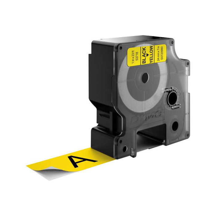 Dymo S0720980 Étiqueteuse avec ruban 53718 en jaune et noir