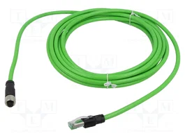 PHOENIX CONTACT Câble pour capteurs M12 femelle droit vers RJ45 5m