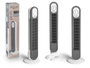Argon Ventilateur Tour Oscillant 45W Blanc et Gris 22x78x22 cm