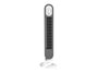 Argon Ventilateur Tour Oscillant 45W Blanc et Gris 22x78x22 cm