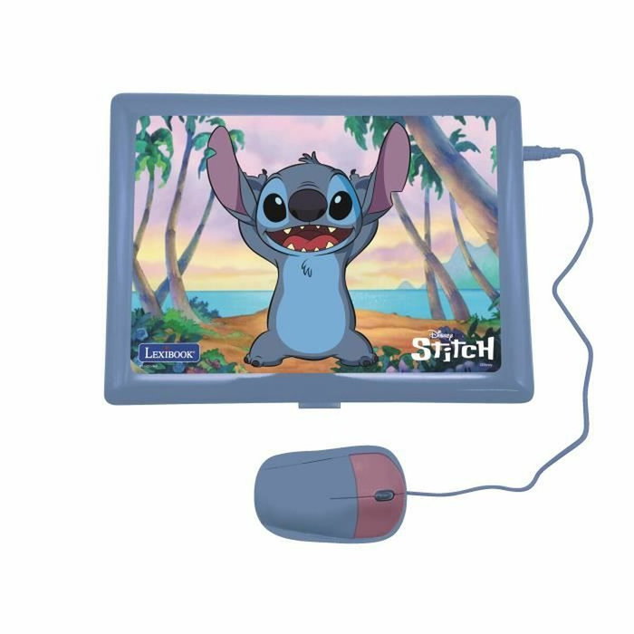 Lexibook Ordinateur éducatif bilingue Stitch - 124 activités Lexibook Ordinateur éducatif bilingue Stitch - 124 activités