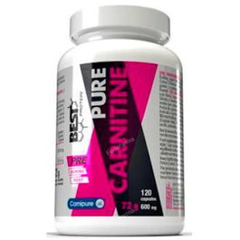Best Protein Pure Carnitine 120 gélules – Complément alimentaire L-Carnitine Tartrate 870 mg