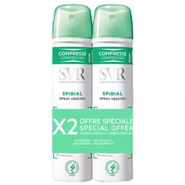 Svr Spirial Déodorant Spray Végétal - 2 x 75 ml
