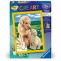 Ravensburger CreArt Kids Amour maternel - Kit de peinture par numéros 18x24cm
