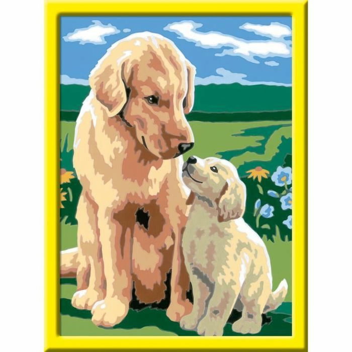 Ravensburger CreArt Kids Amour maternel - Kit de peinture par numéros 18x24cm