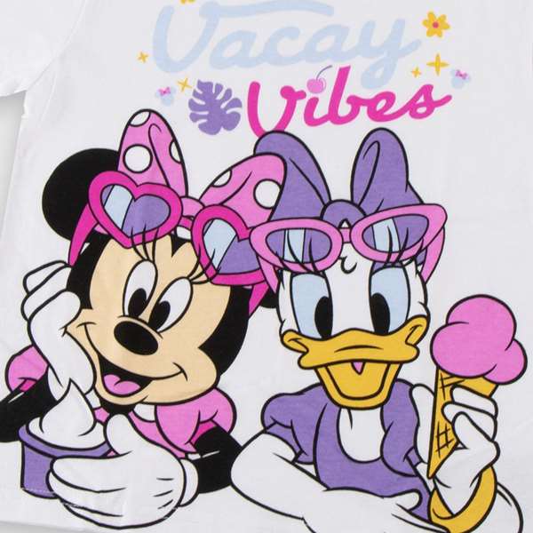 Cerdá Camiseta Manches Courtes Minnie pour Enfant 4 ans - Jersey Single - Modèles Assortis (Référence surtidos)