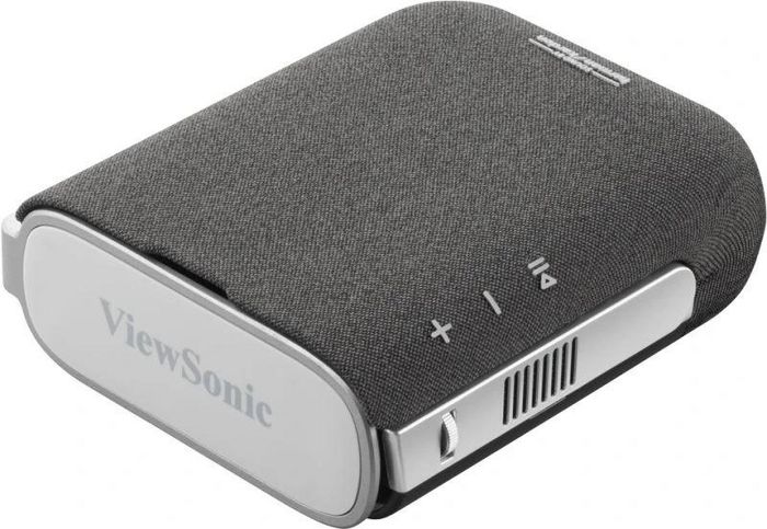 ViewSonic M1XG - Projecteur LED Ultraportable, Résolution WVGA (854x480), Bluetooth, Autonomie 4h, Haut-parleurs Harman Kardon, Compact (<1kg)