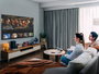 ViewSonic M1XG - Projecteur LED Ultraportable, Résolution WVGA (854x480), Bluetooth, Autonomie 4h, Haut-parleurs Harman Kardon, Compact (<1kg)