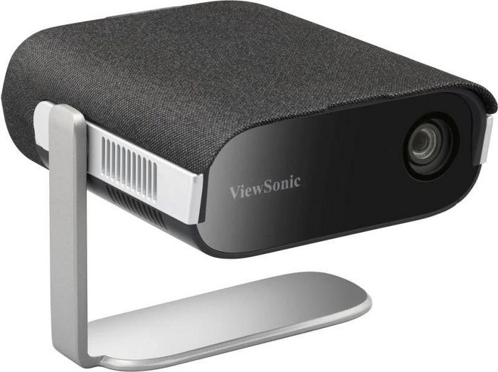 ViewSonic M1XG - Projecteur LED Ultraportable, Résolution WVGA (854x480), Bluetooth, Autonomie 4h, Haut-parleurs Harman Kardon, Compact (<1kg)