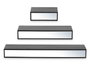 GIFTDECOR Lot de 3 Étagères Miroir Noir (15, 30 et 45 cm)</div>