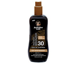 Australian Gold Gel Spray Solaire SPF30 Bronzant Instantané 100 ml