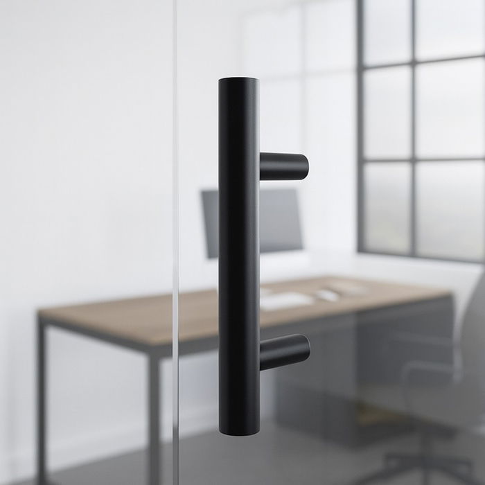 Jandel Manillon Sono Ø30 C210 L300 Inox Negro Jandel Manillon Sono Ø30 C210 L300 Inox Negro