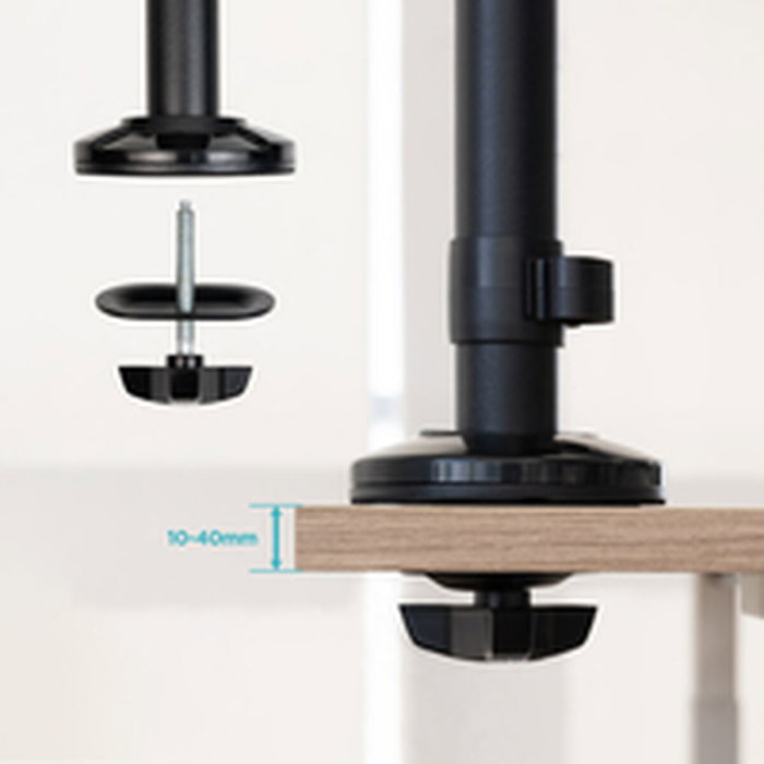 Support de table d'écran TooQ TQPM0003 17" 32" 13" (2 Unités)