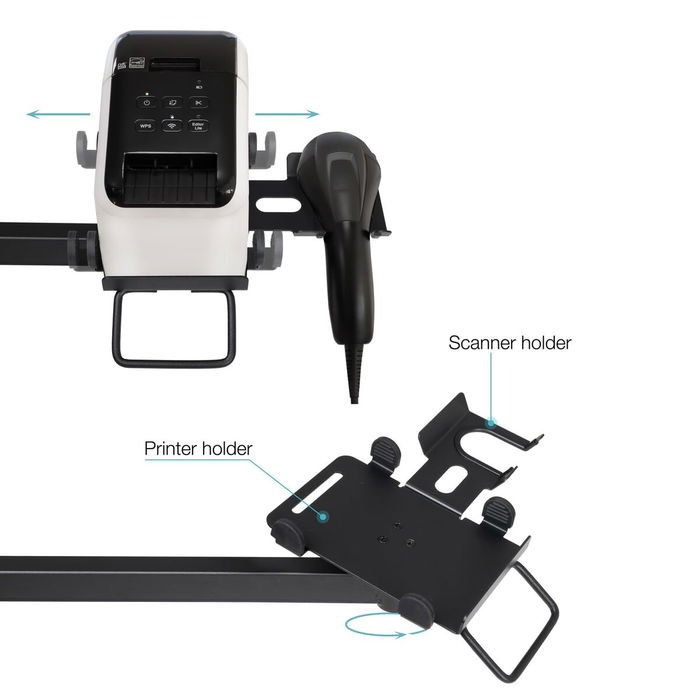Support de table d'écran TooQ TQPM0003 17" 32" 13" (2 Unités)