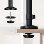 Support de table d'écran TooQ TQPM0003 17" 32" 13" (2 Unités)