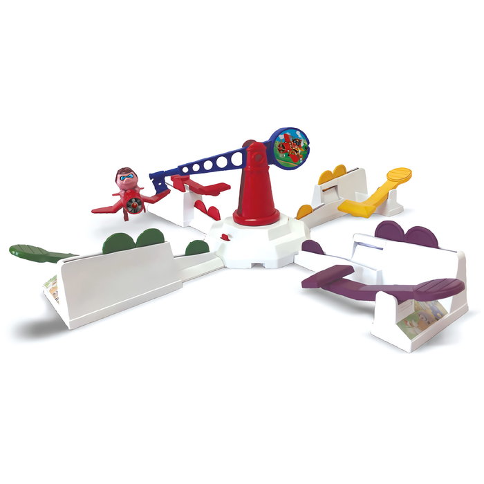 Tachan Jeu de Société Robber Le Cerdito Volador - Jeu Électronique de Rapide et Adresse pour Enfants à Partir de 3 Ans (Anglais, Français, Allemand, Italien, Portugais, Espagnol)