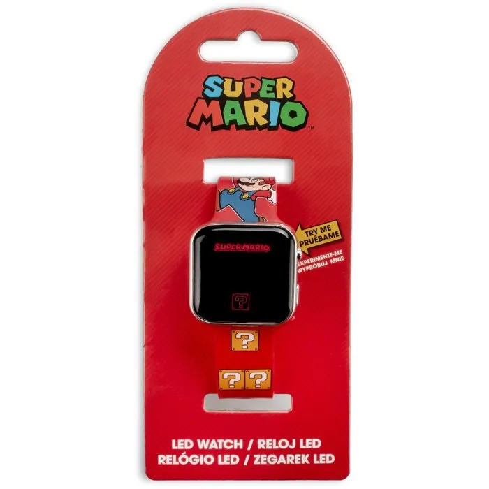 Kids Licensing Réveil Figurine 3D Super Mario avec Fonctions Alarme, Date et Veilleuse LED Douce - Pour Enfant Dès 4 Ans - Rouge (2 Piles AA Incluses) Kids Licensing Réveil Figurine 3D Super Mario avec Fonctions Alarme, Date et Veilleuse LED Douce - Pour Enfant Dès 4 Ans - Rouge (2 Piles AA Incluses)