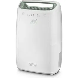 De'Longhi DEX212SF Déshumidificateur Air - Fonction Buanderie, Débit d'Air 125 m3/h, Capacité Réservoir 2,1 L pour Maison jusqu'à 55 m2