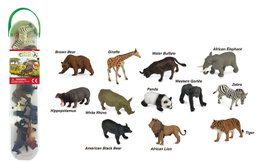 COLLECTA Tube Mini Animaux Sauvages 1