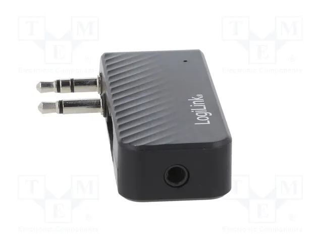 LOGILINK Récepteur Bluetooth 5.1 Noir avec Jack 3,5mm x2 et USB C