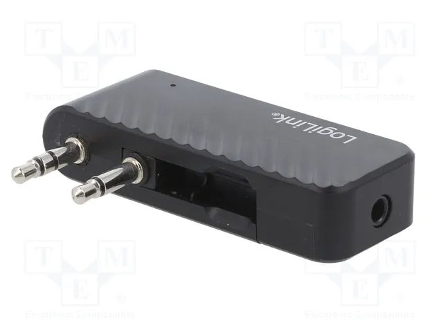LOGILINK Récepteur Bluetooth 5.1 Noir avec Jack 3,5mm x2 et USB C